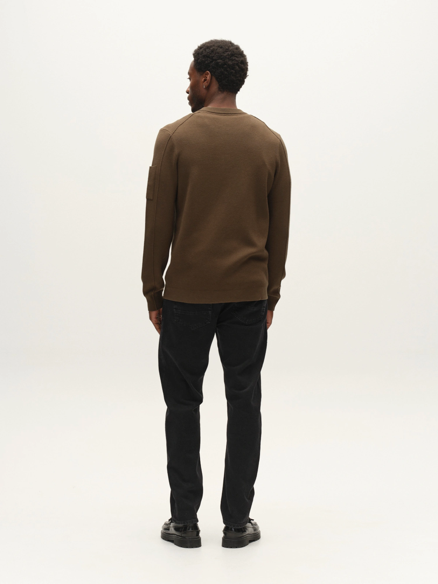GABBA Adriel O-Neck Lume Knit Forest Night