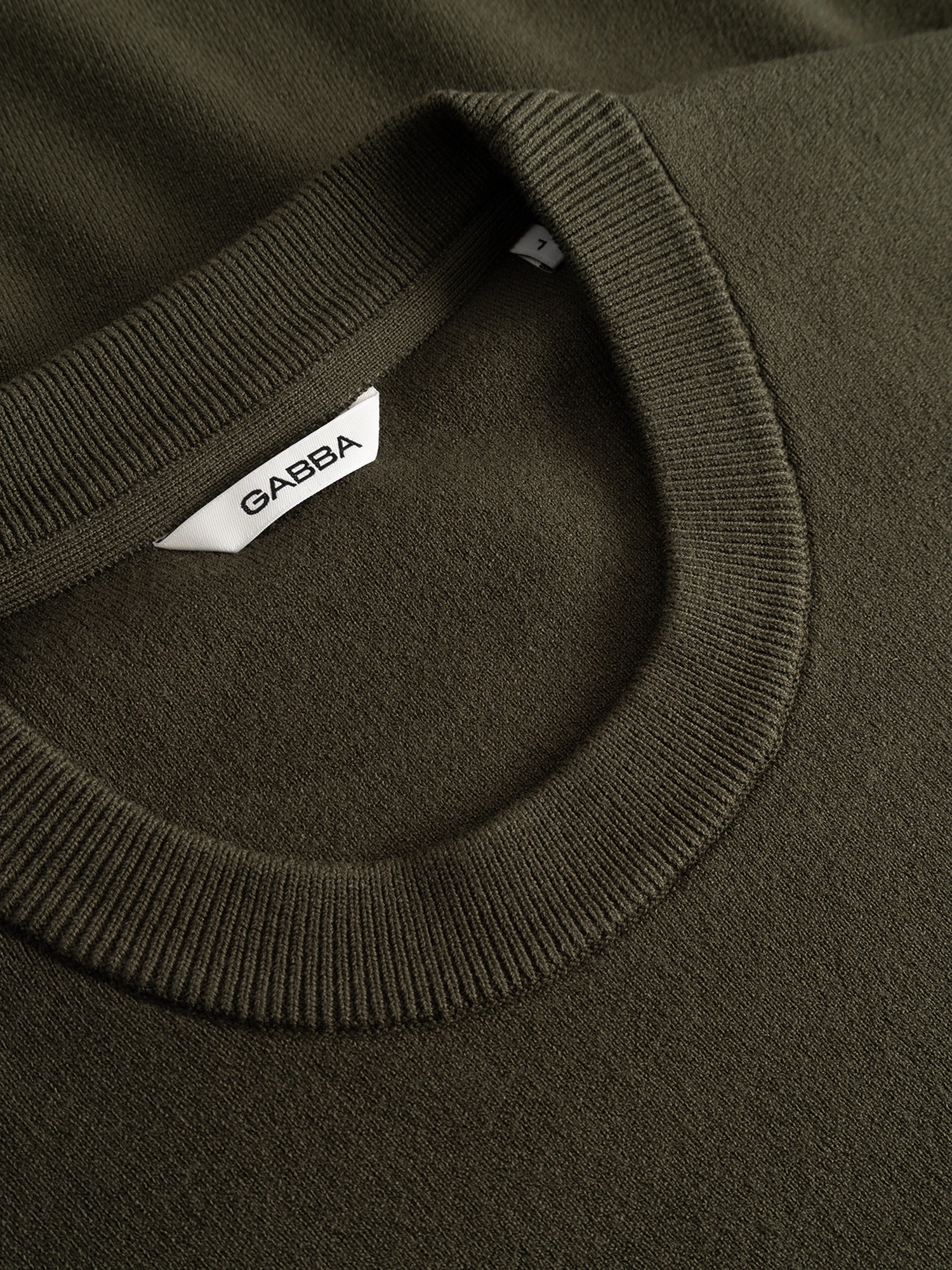 GABBA Adriel O-Neck Lume Knit Forest Night