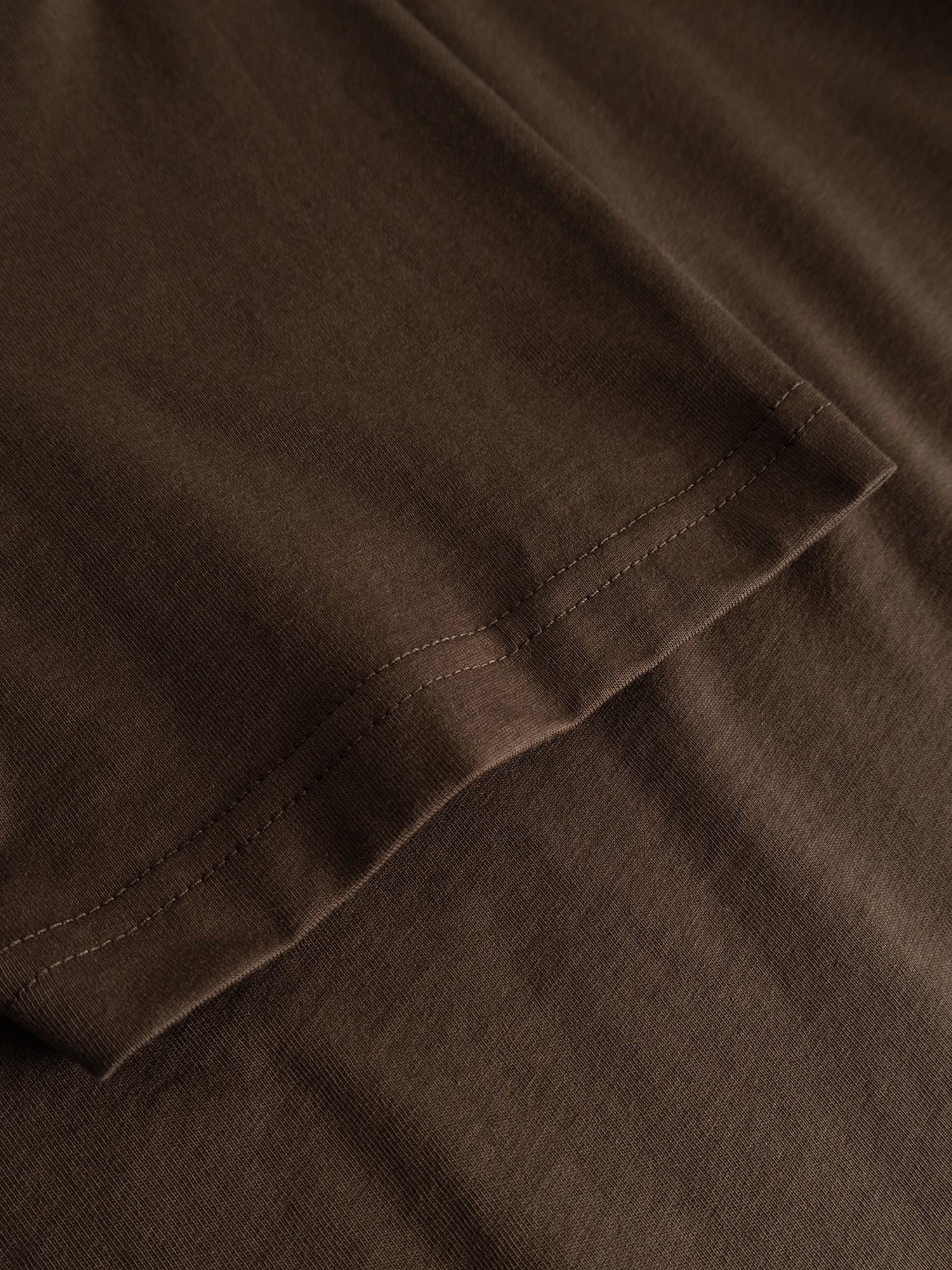 GABBA Dune Logo SS GOTS T-Shirt Brown Slate