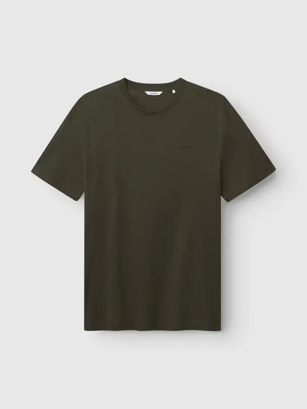 GABBA Dune Logo SS GOTS T-Shirt Forest Night