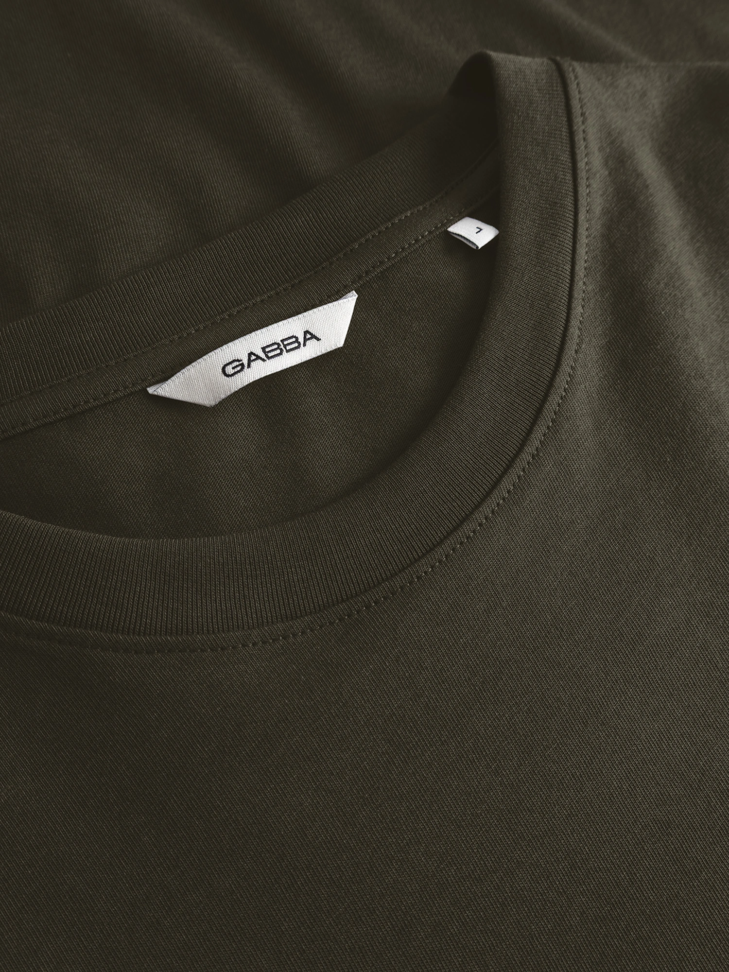 GABBA Dune Logo SS GOTS T-Shirt Forest Night