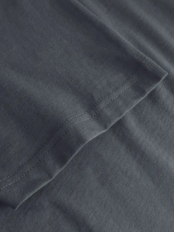 GABBA Dune Logo SS GOTS T-Shirt Turbulence Blue