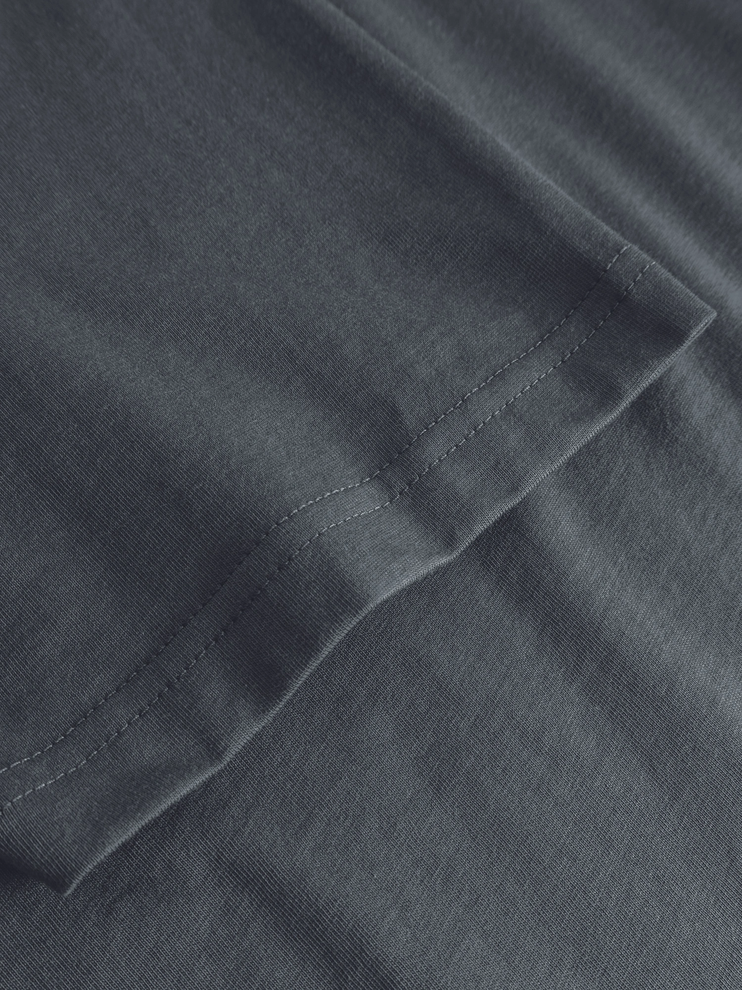 GABBA Dune Logo SS GOTS T-Shirt Turbulence Blue