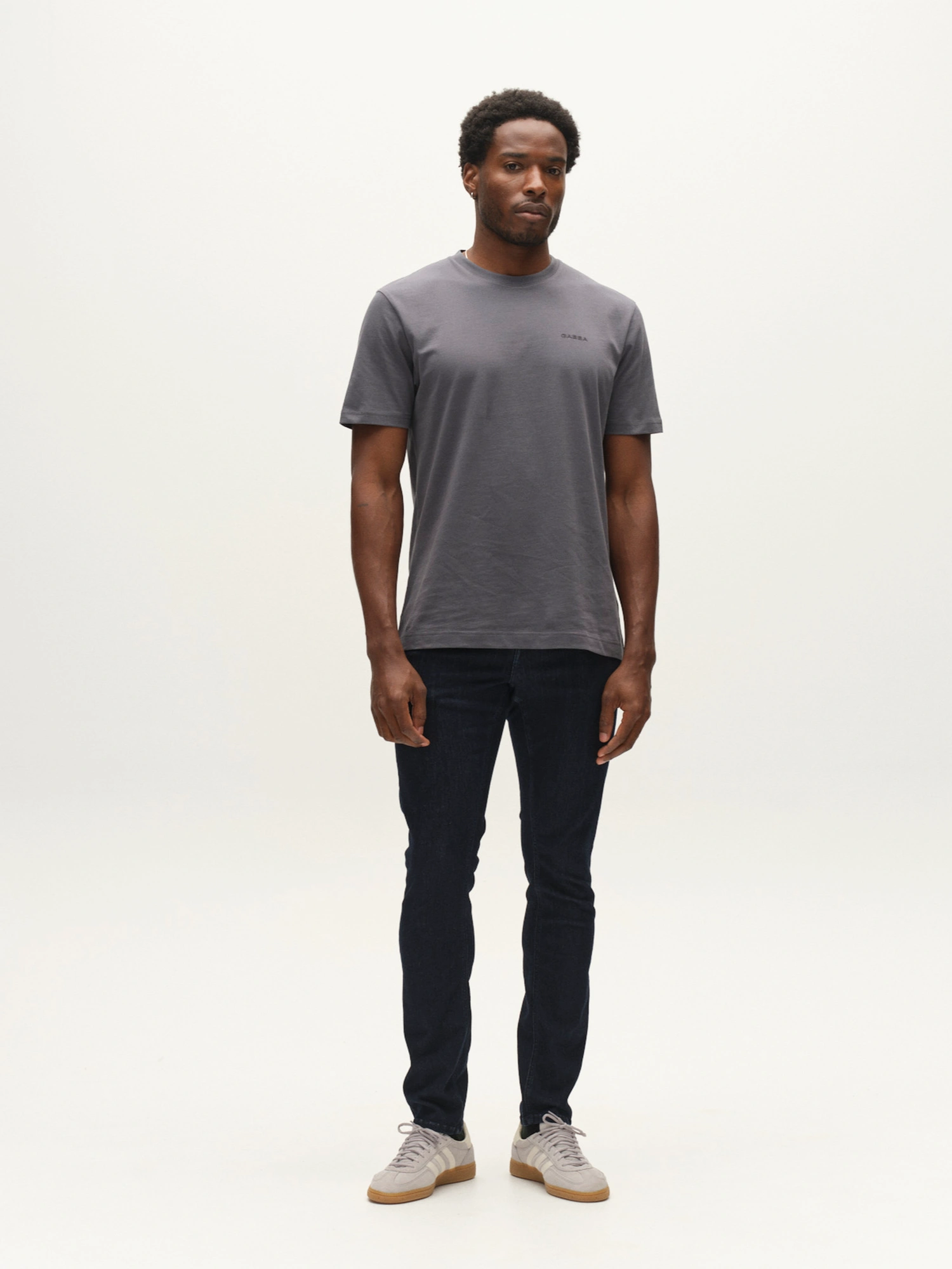 GABBA Jones Vanew Rinse Jeans Dark Blue Denim
