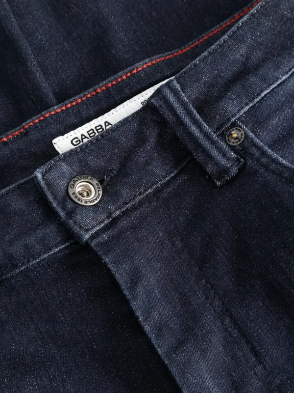 GABBA Jones Vanew Rinse Jeans Dark Blue Denim