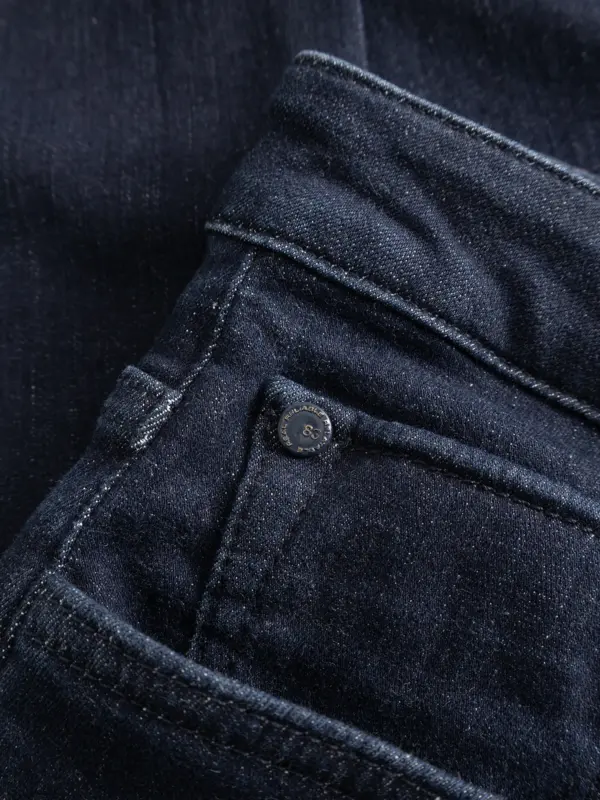 GABBA Jones Vanew Rinse Jeans Dark Blue Denim