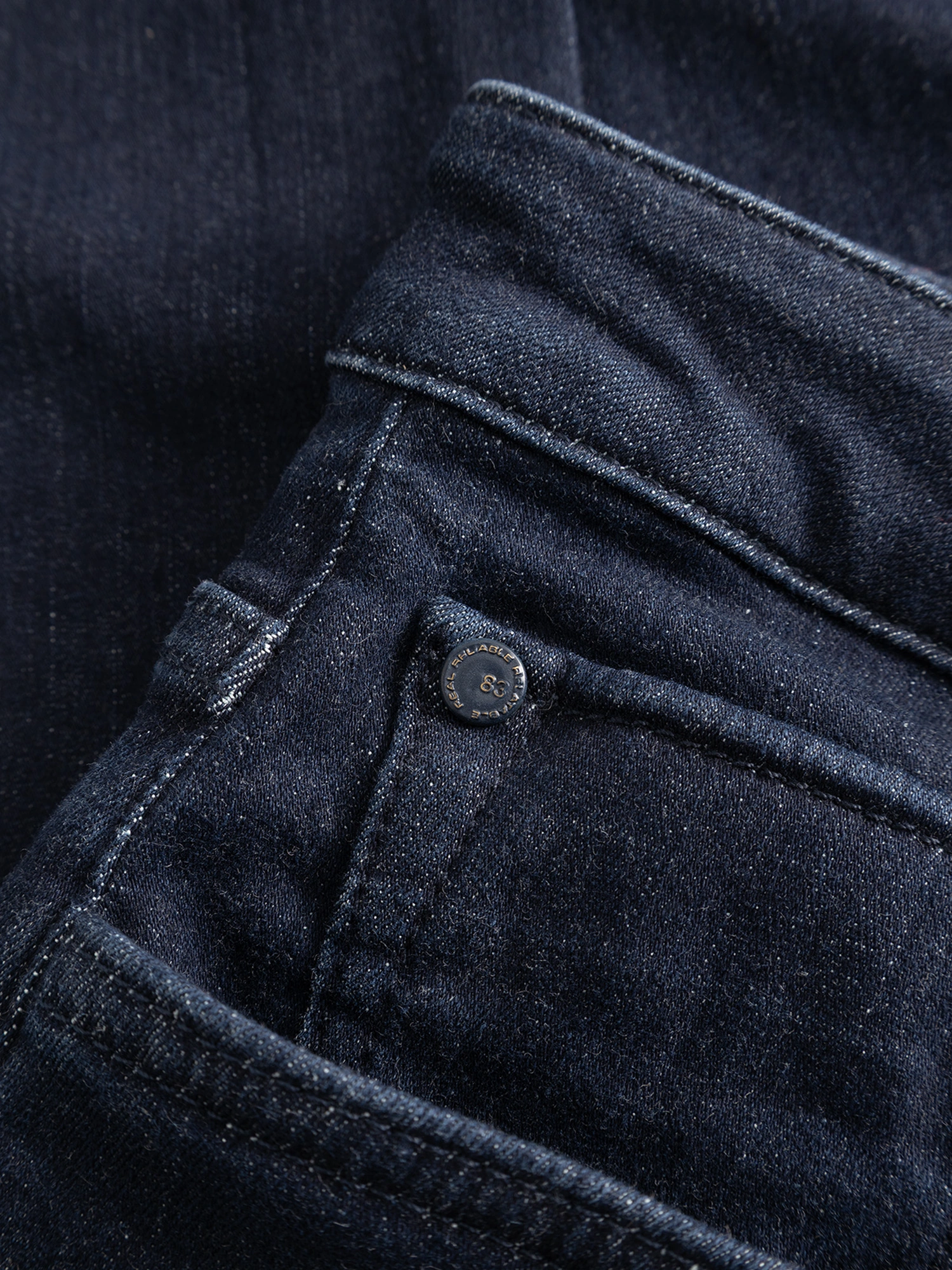 GABBA Jones Vanew Rinse Jeans Dark Blue Denim