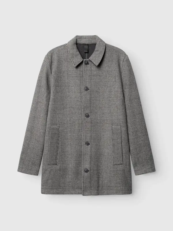 GABBA Owen Scacco Coat Grey Check
