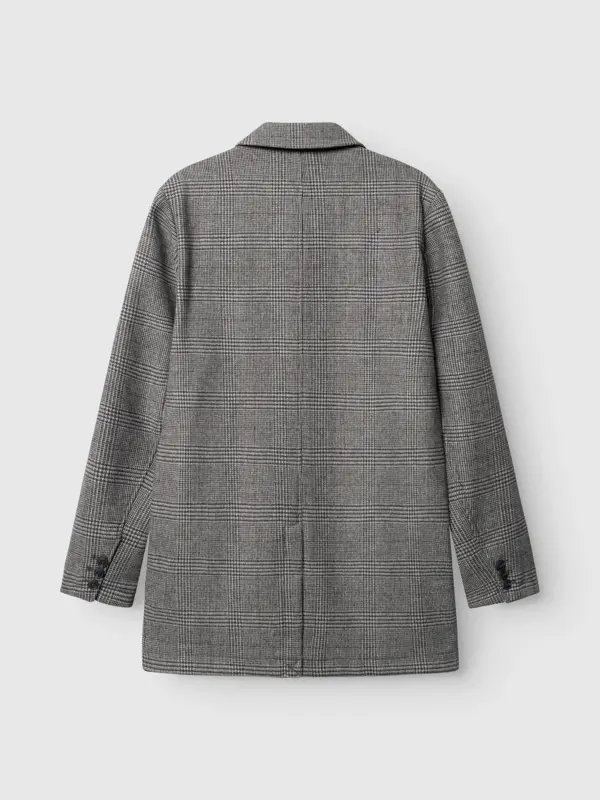 GABBA Owen Scacco Coat Grey Check