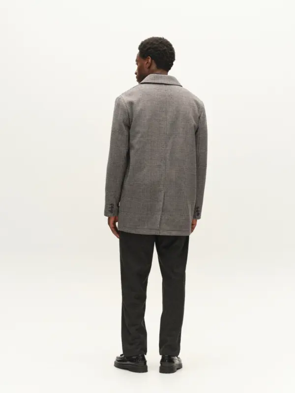 GABBA Owen Scacco Coat Grey Check