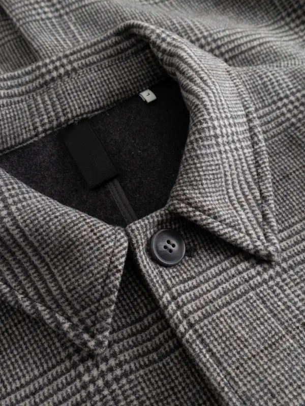 GABBA Owen Scacco Coat Grey Check