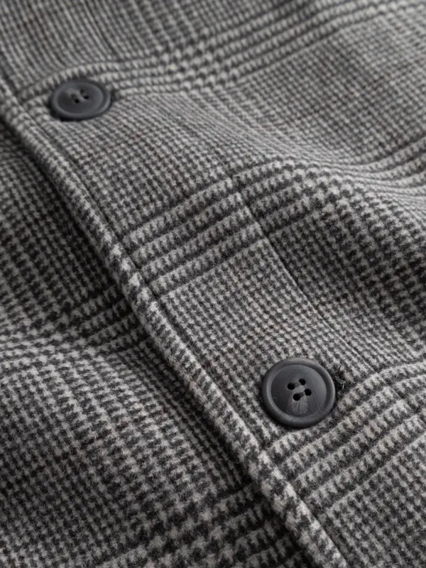 GABBA Owen Scacco Coat Grey Check