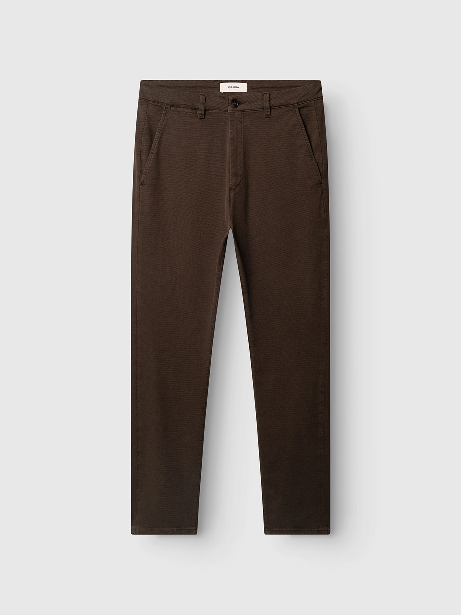 GABBA Paul K3280 Dale Chino Pants Brown Slate