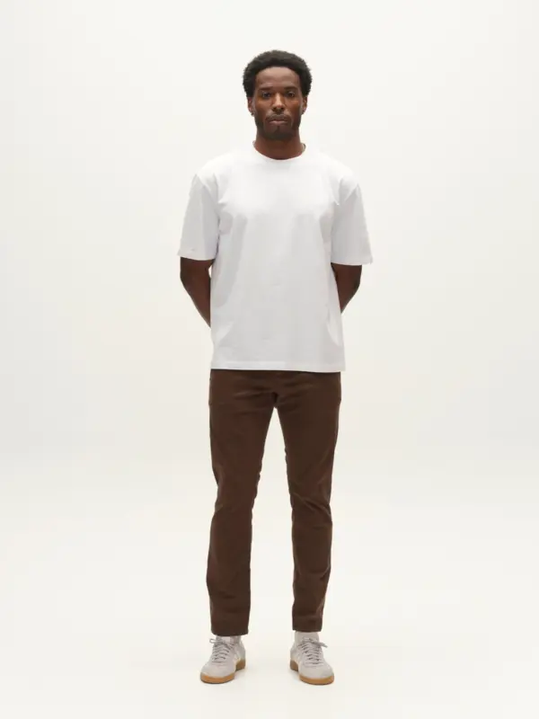 GABBA Paul K3280 Dale Chino Pants Brown Slate