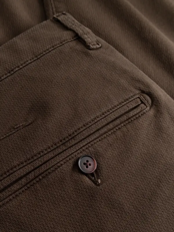 GABBA Paul K3280 Dale Chino Pants Brown Slate