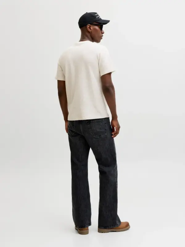 Jack & Jones JJEAUSTIN TEE SS NOOS T-Shirt Antique White Melange