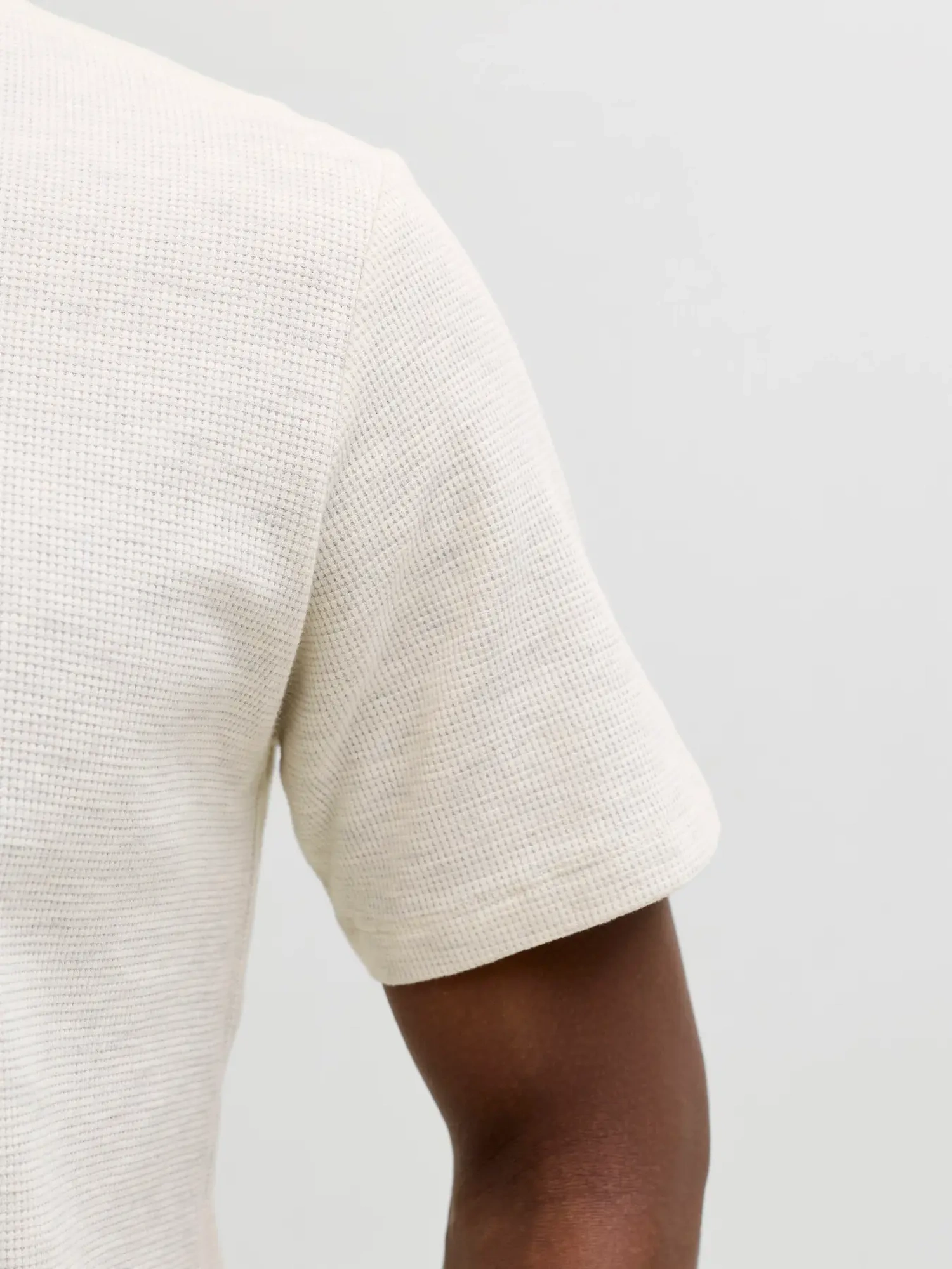 Jack & Jones JJEAUSTIN TEE SS NOOS T-Shirt Antique White Melange