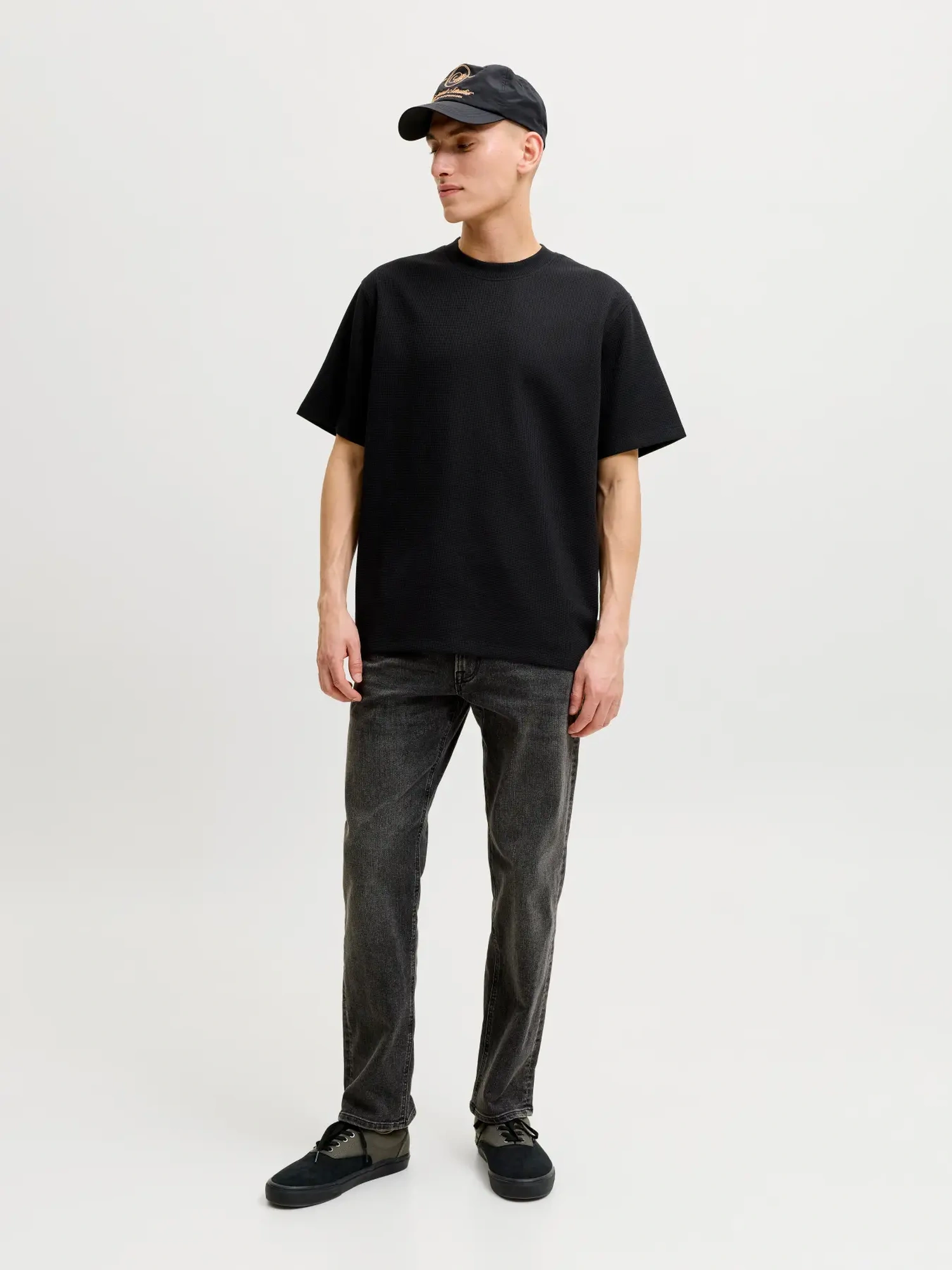 Jack & Jones JJEAUSTIN TEE SS NOOS T-Shirt Black
