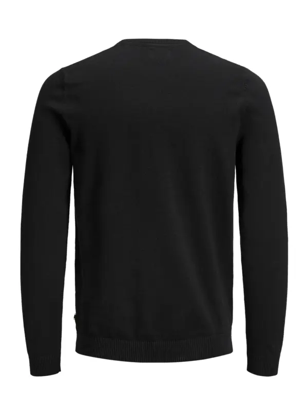 Jack & Jones JJEBASIC KNIT CREW NECK NOOS Pullover Black