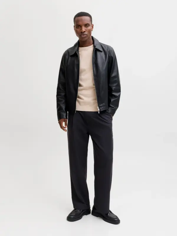 Jack & Jones JJEBASIC KNIT CREW NECK NOOS Pullover Moonbeam Twisted