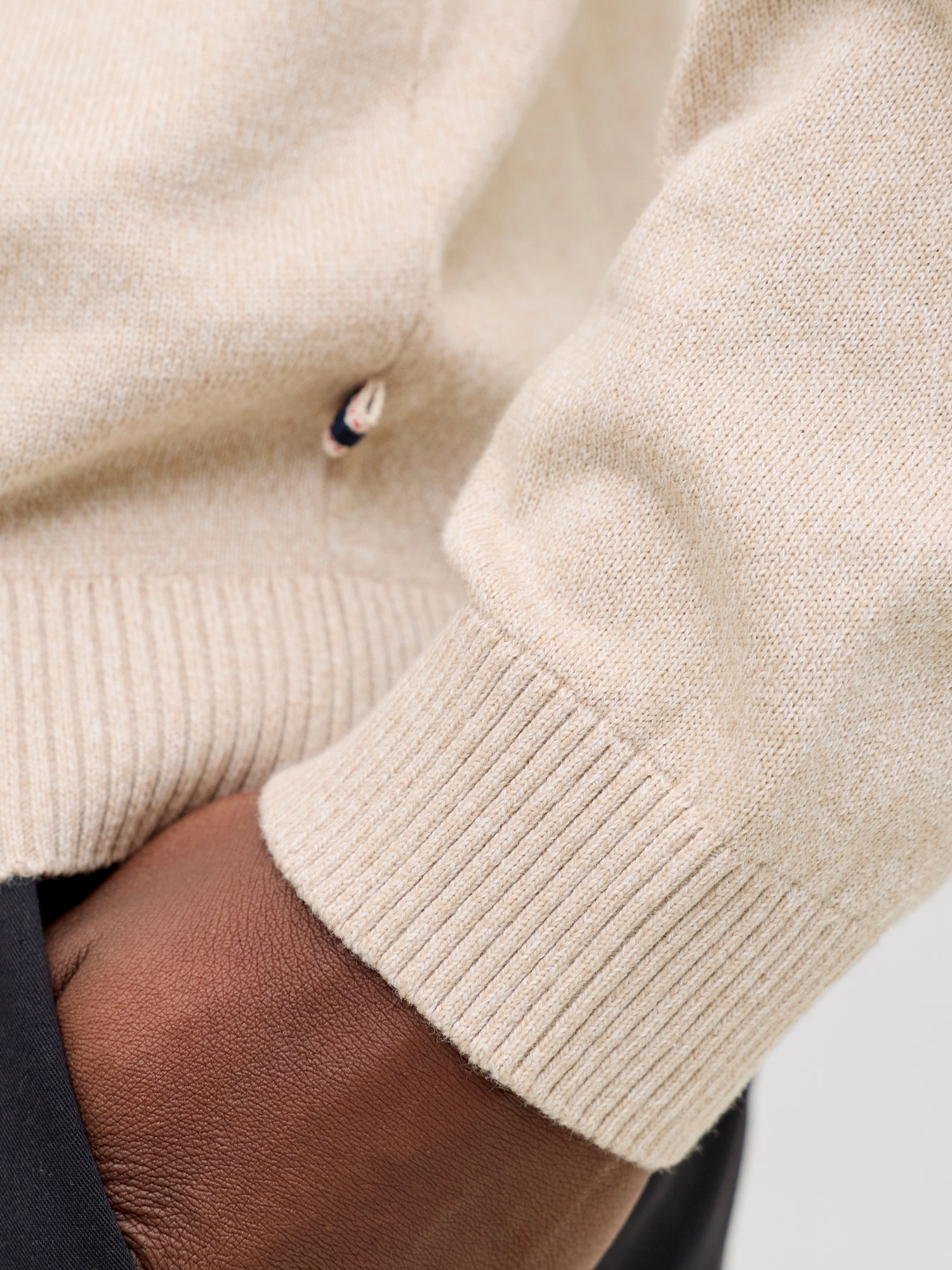 Jack & Jones JJEBASIC KNIT CREW NECK NOOS Pullover Moonbeam Twisted