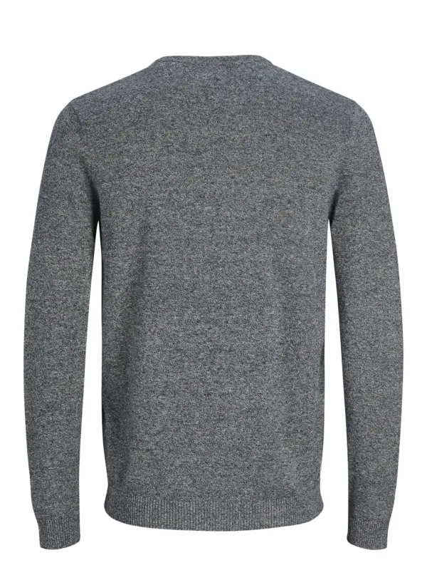 Jack & Jones JJEBASIC KNIT CREW NECK NOOS Pullover Navy Blazer Twisted