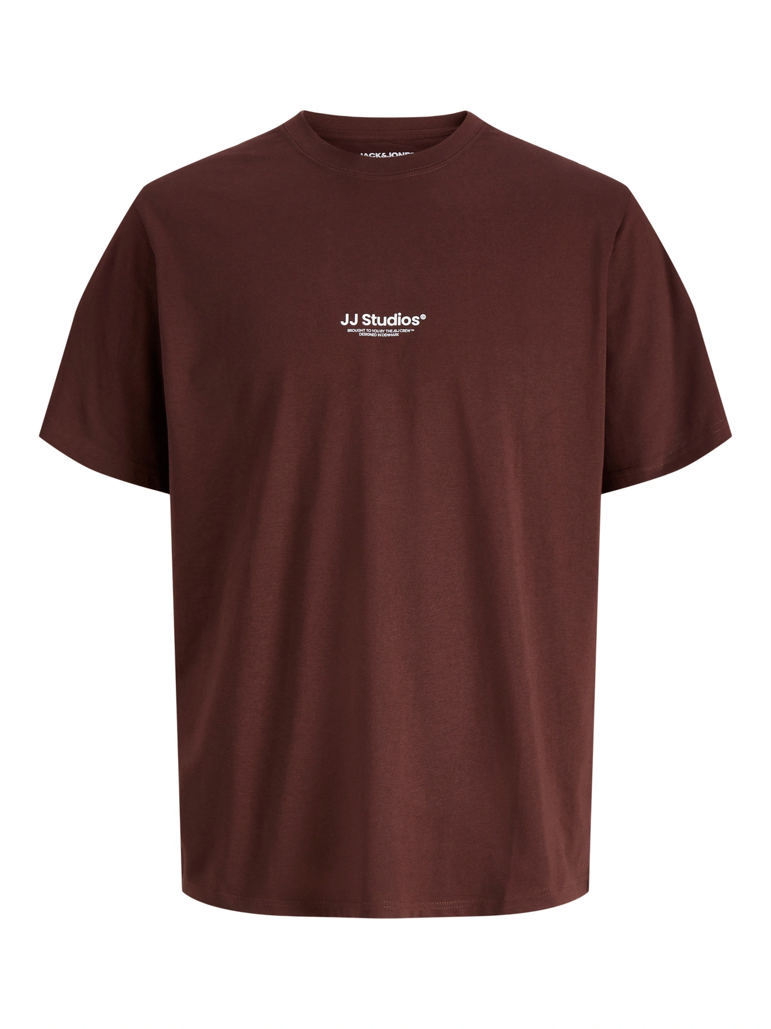 Jack & Jones JJESOHO TEE SS CREW NECK NOOS T-Shirt Bitter Chocolate