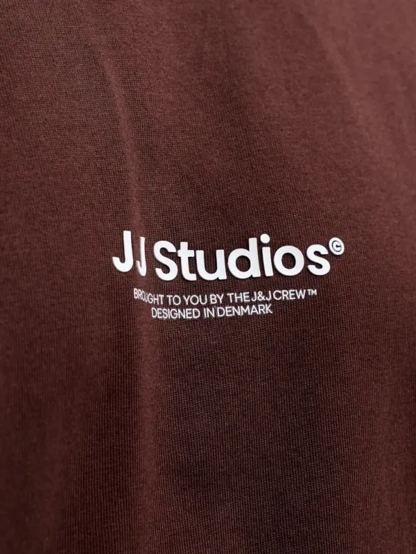 Jack & Jones JJESOHO TEE SS CREW NECK NOOS T-Shirt Bitter Chocolate