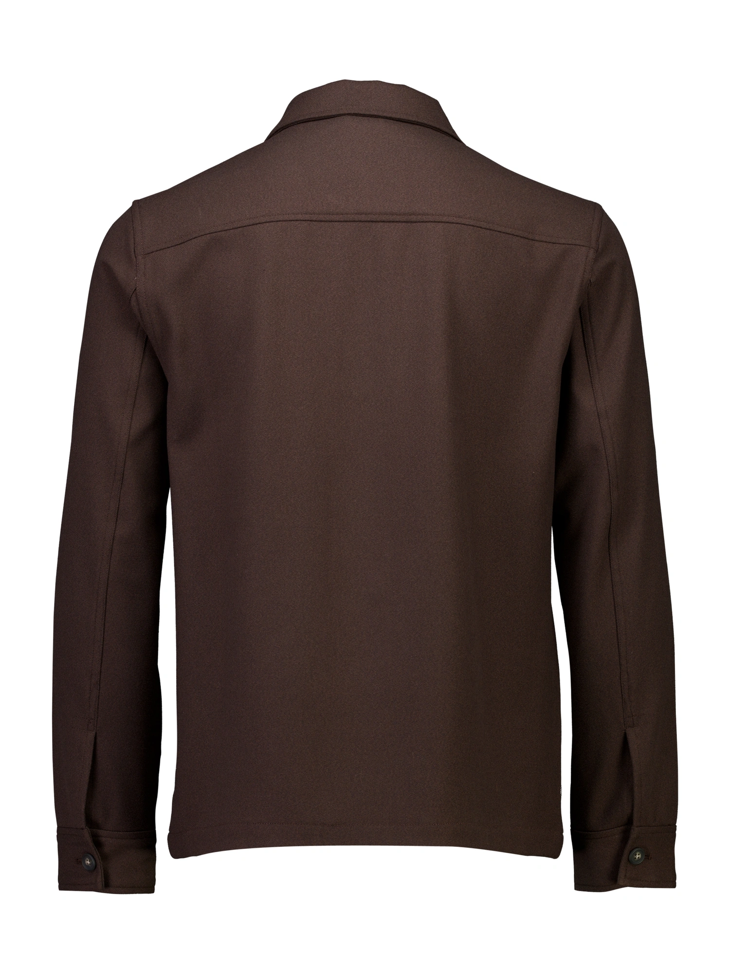 Lindbergh Superflex Overshirt Brown Melange
