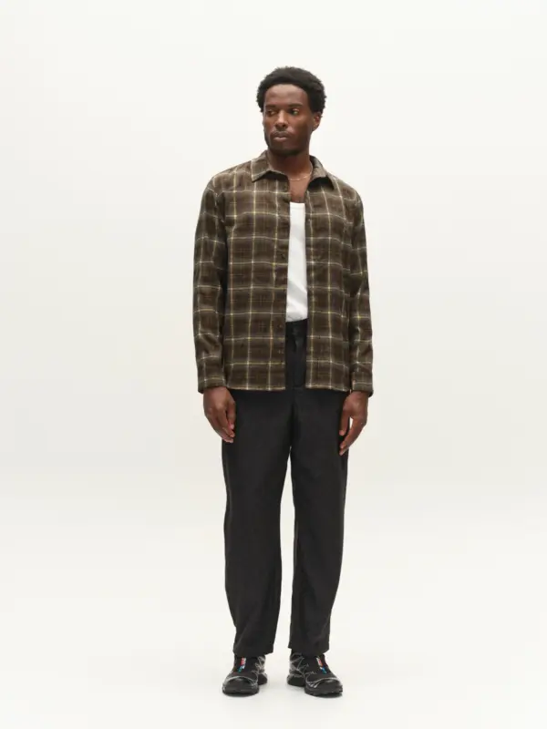 GABBA Sven Reg F1097 Shirt L/S Forest Night