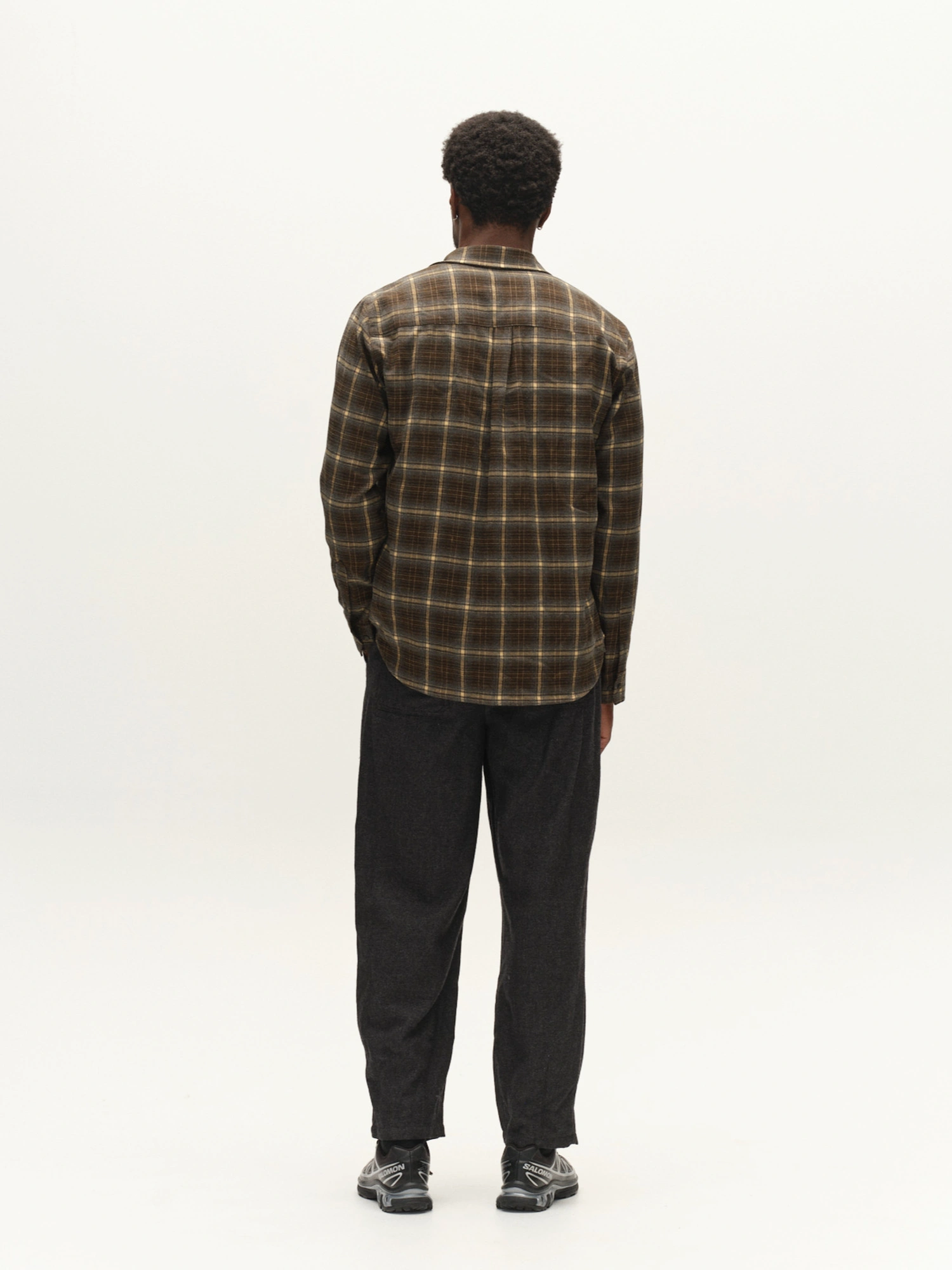 GABBA Sven Reg F1097 Shirt L/S Forest Night