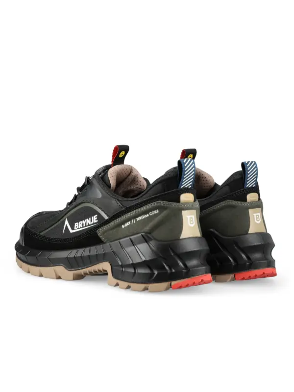 BRYNJE TReK B-dry Shoe BOA Sikkerhedssko Sort