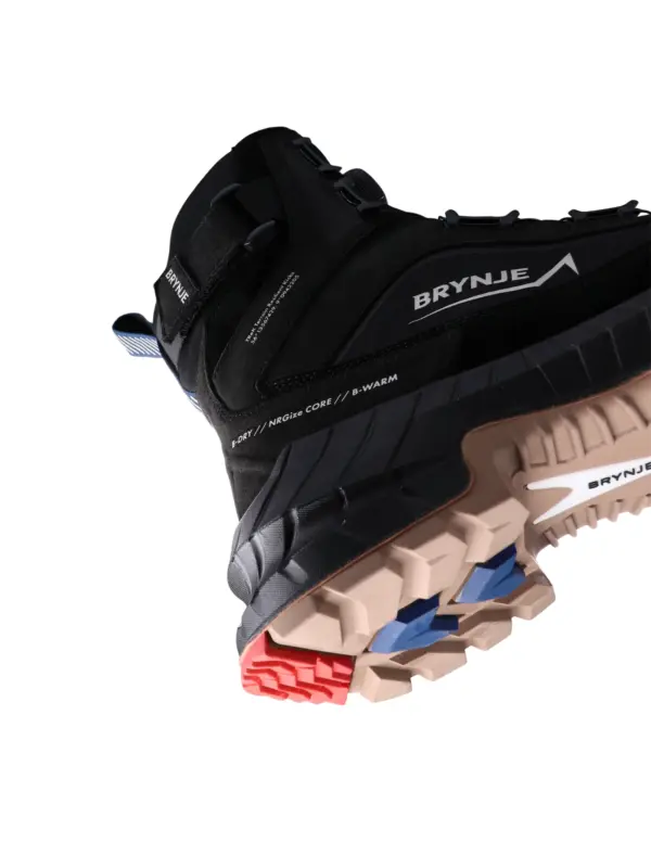BRYNJE TReK B-dry Winter Boot BOA Sikkerhedsstøvler Sort