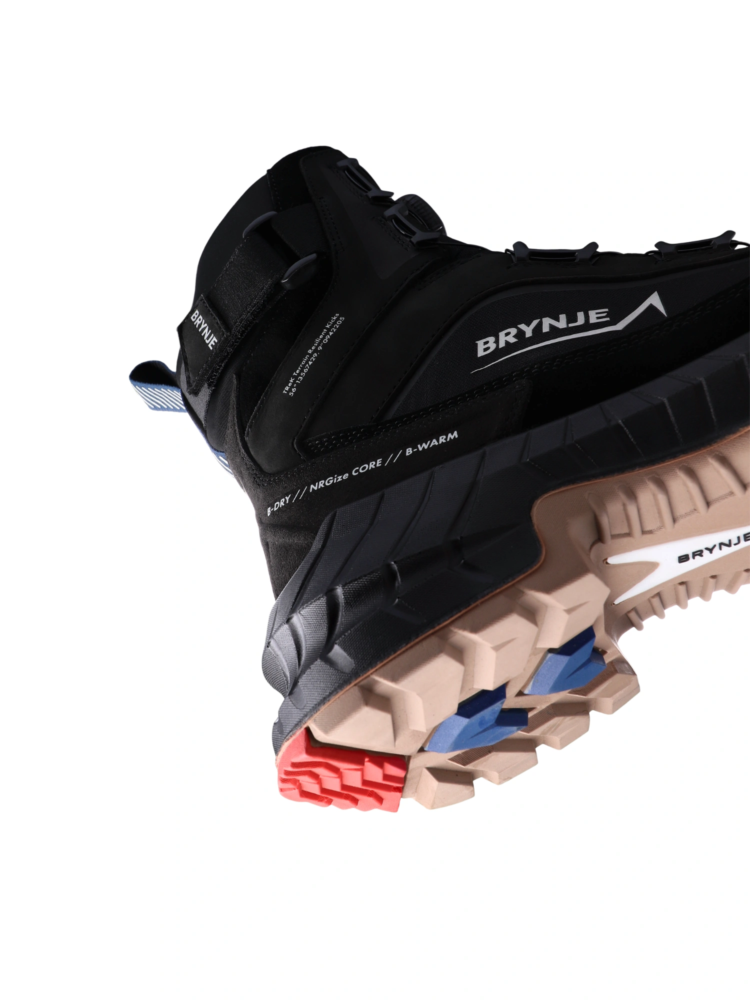 BRYNJE TReK B-dry Winter Boot BOA Sikkerhedsstøvler Sort