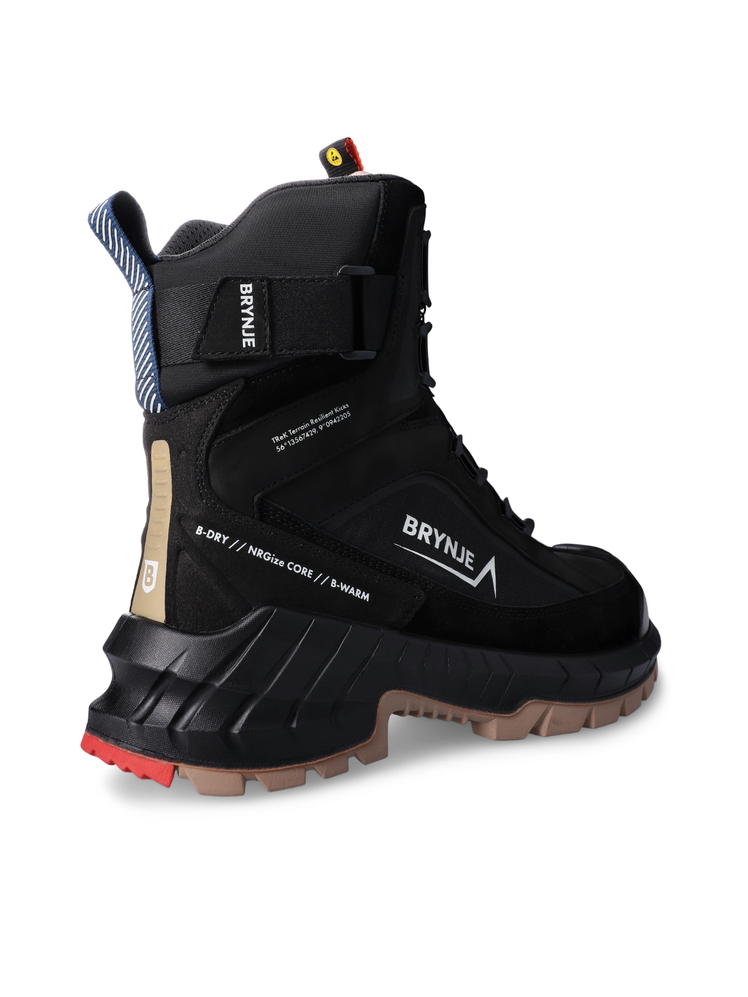 BRYNJE TReK B-dry Winter Boot BOA Sikkerhedsstøvler Sort
