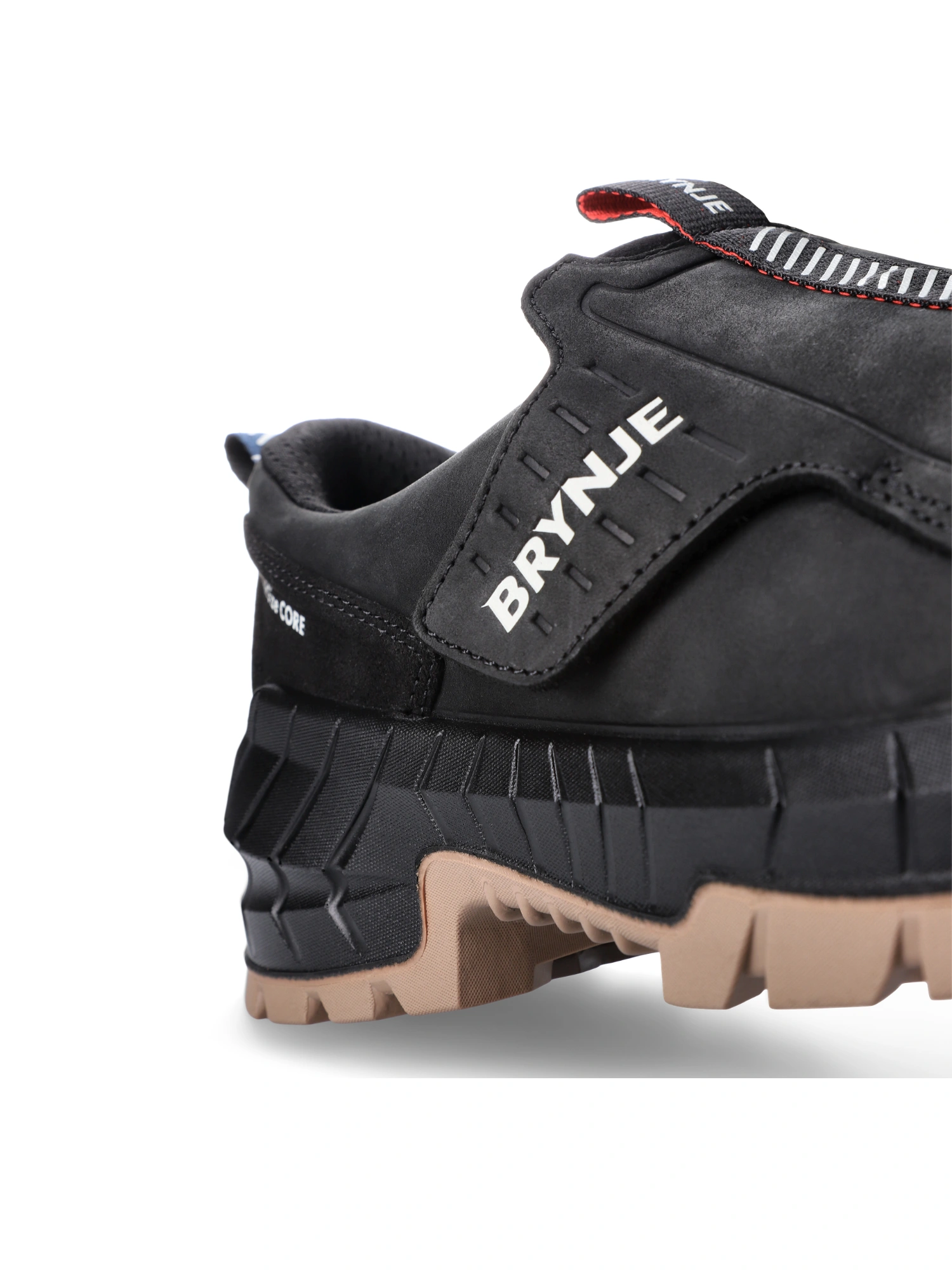 BRYNJE TReK Velcro Shoe Sikkerhedssko Sort