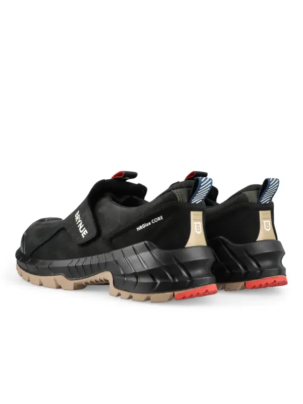 BRYNJE TReK Velcro Shoe Sikkerhedssko Sort
