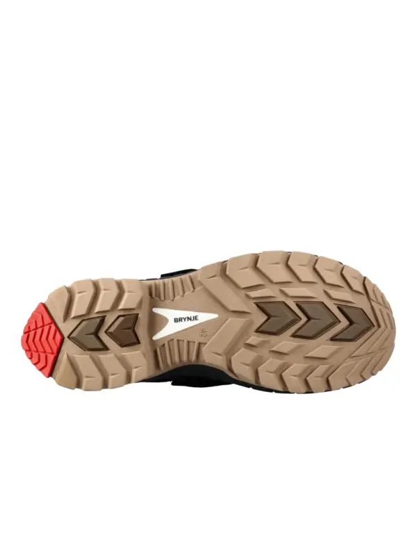 BRYNJE TReK Velcro Shoe Sikkerhedssko Sort