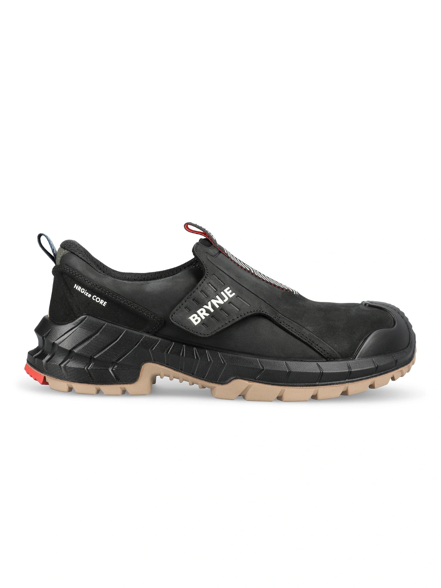 BRYNJE TReK Velcro Shoe Sikkerhedssko Sort