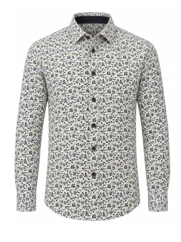 CASAMODA Casual Langærmet skjorte Blue
