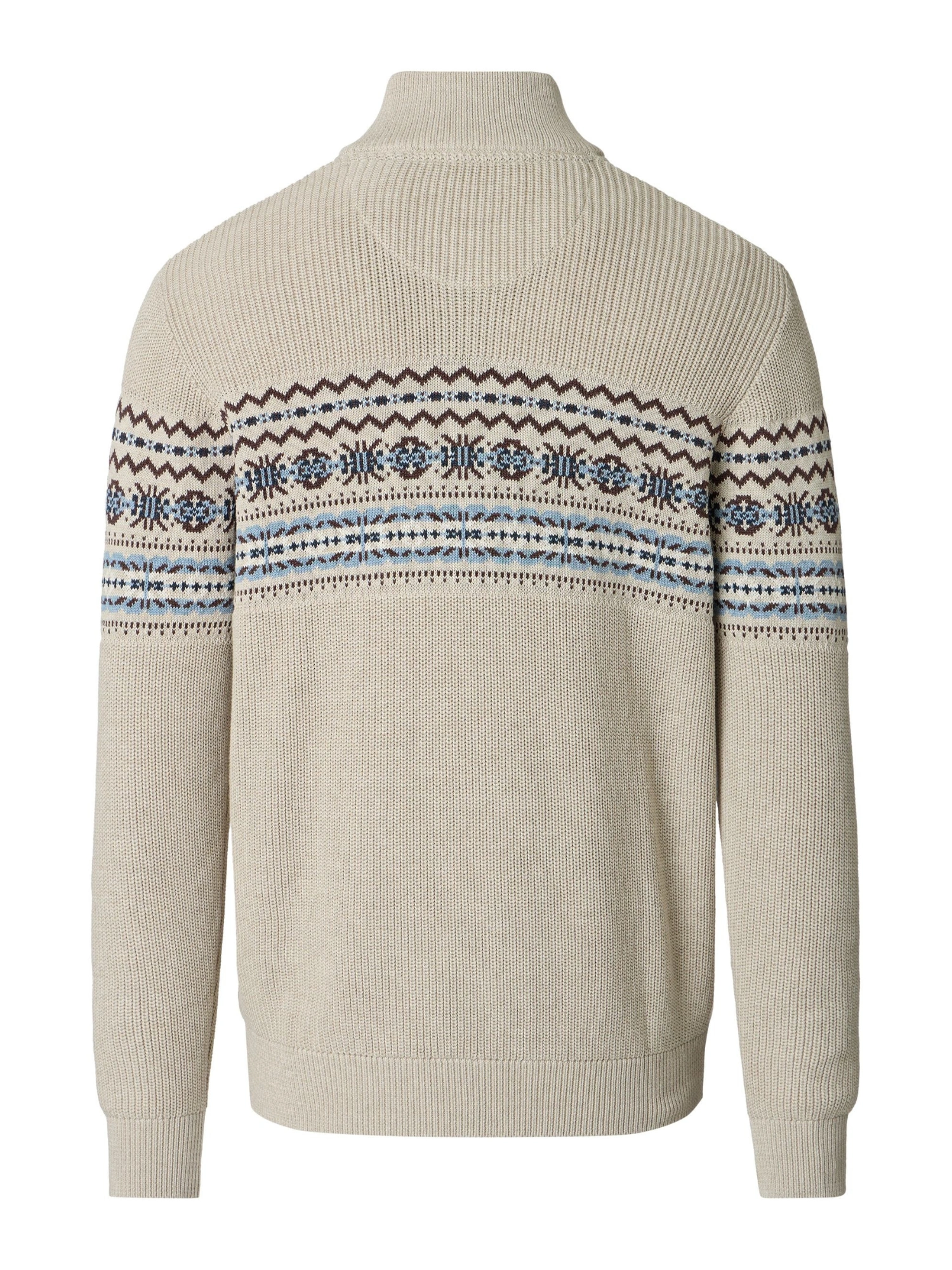 CASAMODA Half Zip Knit Pullover Pure Cashmere