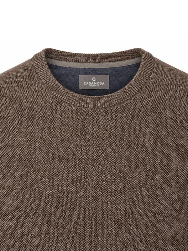CASAMODA O-neck Pullover Delicioso