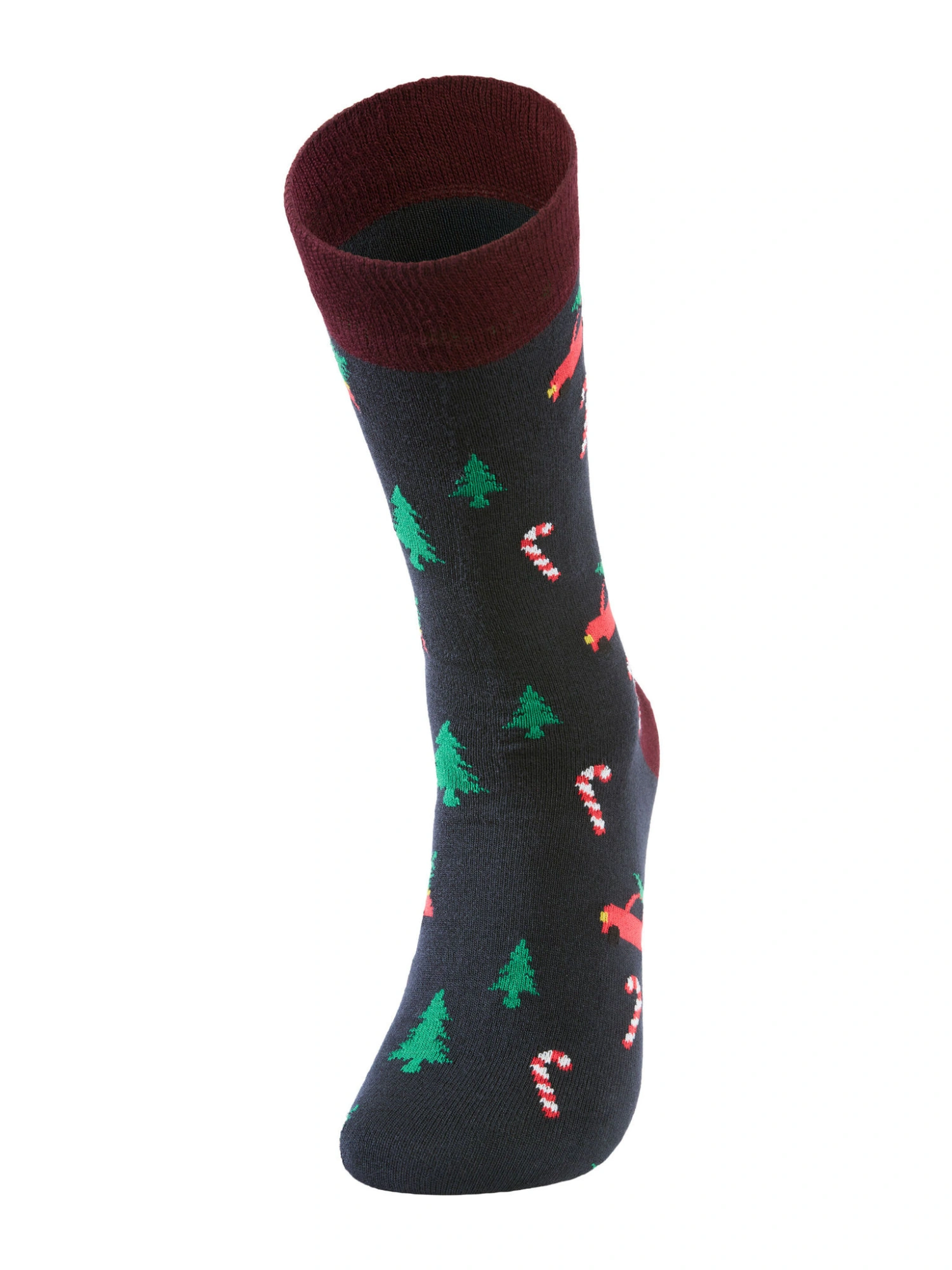 Lindbergh Christmas bamboo Strømper Navy