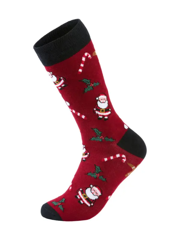 Lindbergh Christmas bamboo Strømper Red
