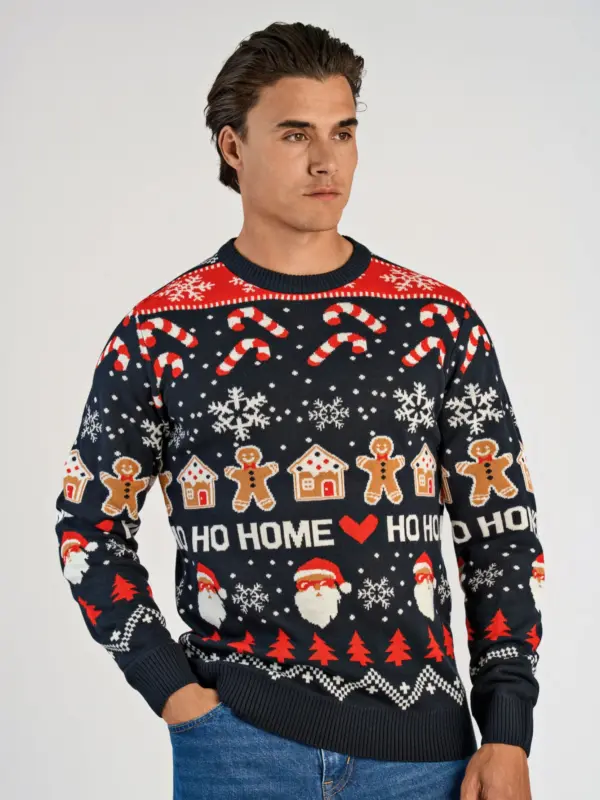 Lindbergh Santa Pullover Navy