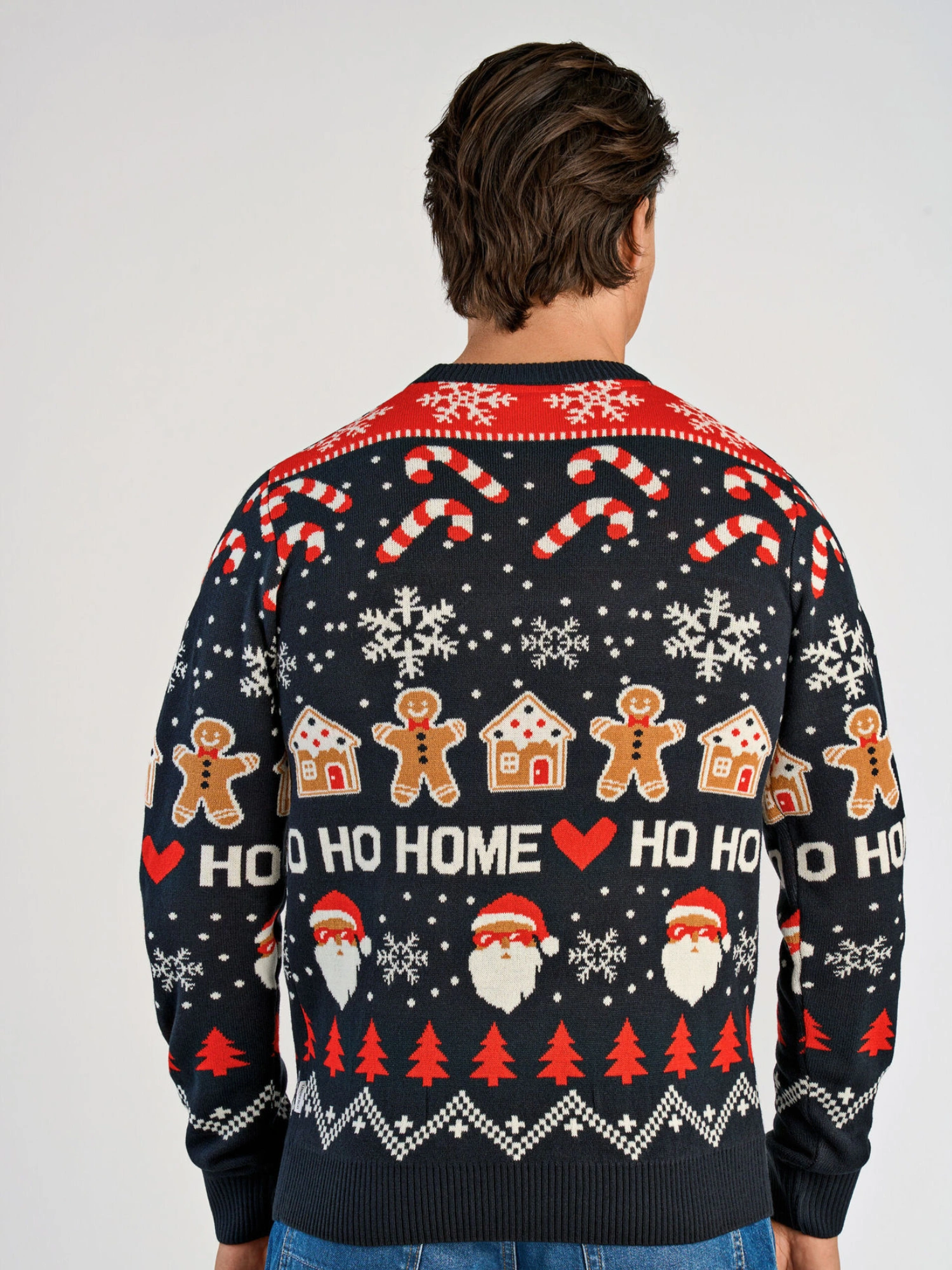 Lindbergh Santa Pullover Navy