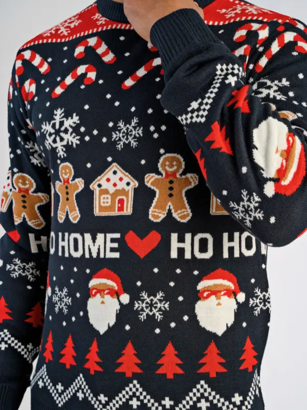 Lindbergh Santa Pullover Navy
