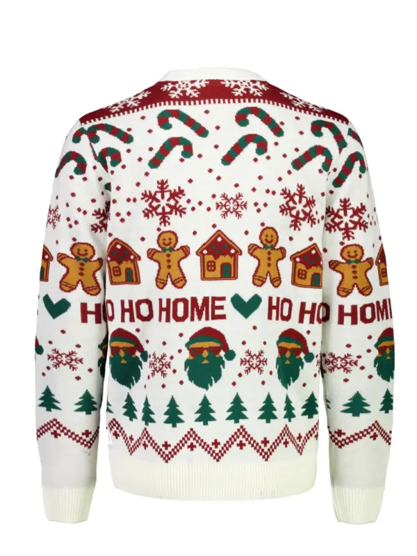 Lindbergh Santa Pullover Off White