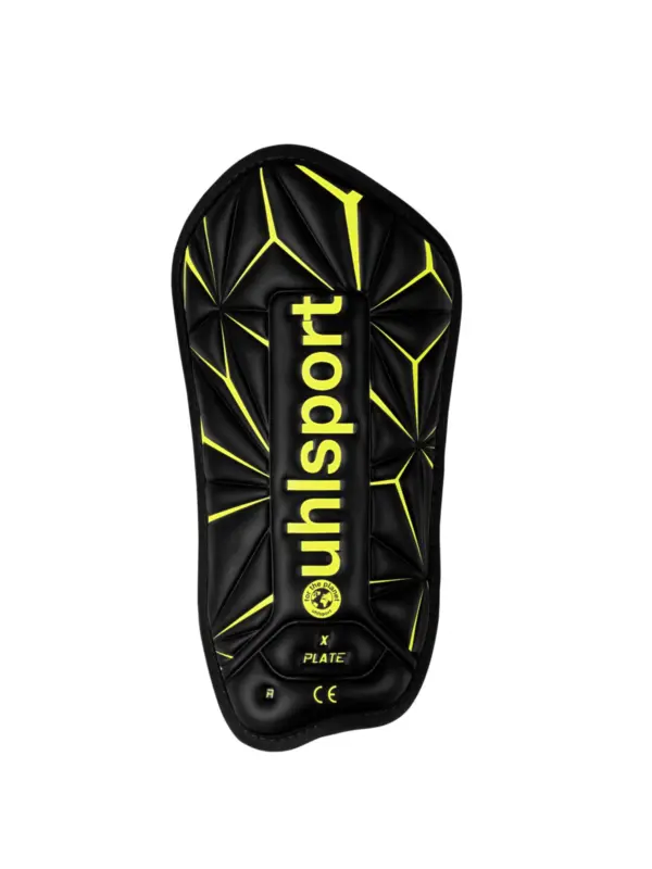 UHLSPORT UHLSPORT X Plate Benskinner Sort/Neongul