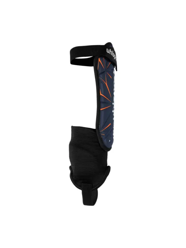 UHLSPORT UHLSPORT Flex Plate Benskinner Navy/Orange/Hvid